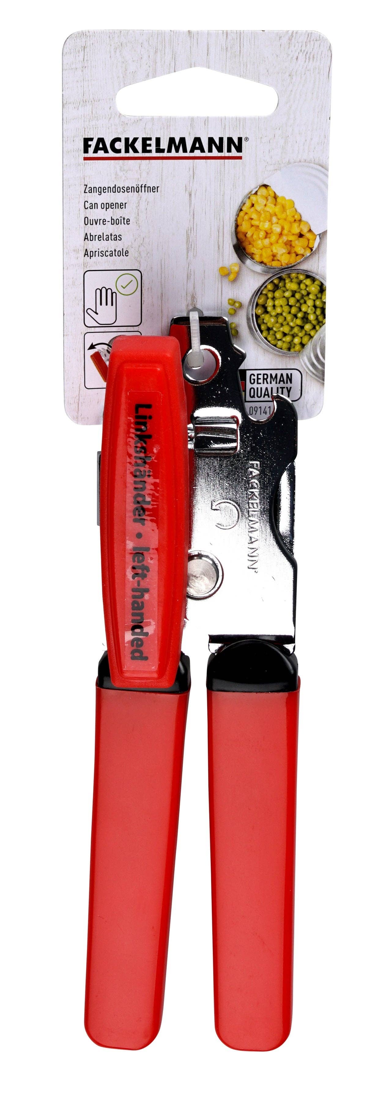 Zenker - Wholesale Kitchen Tool/Gadget - 3-in-1 can opener for left-handers 17 cm Fackelmann Basic4