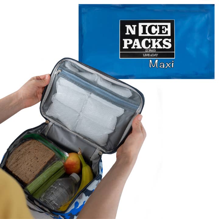Nice Packs Dry Reusable Ice Packs 300 Packs- 25 Sheets for wholesale by Nice Packs