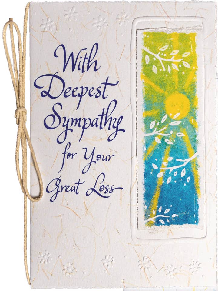 COM A MAIS PROFUNDA SIMPATIA PELO SEU HWN068 por atacado de Blue Mountain Arts