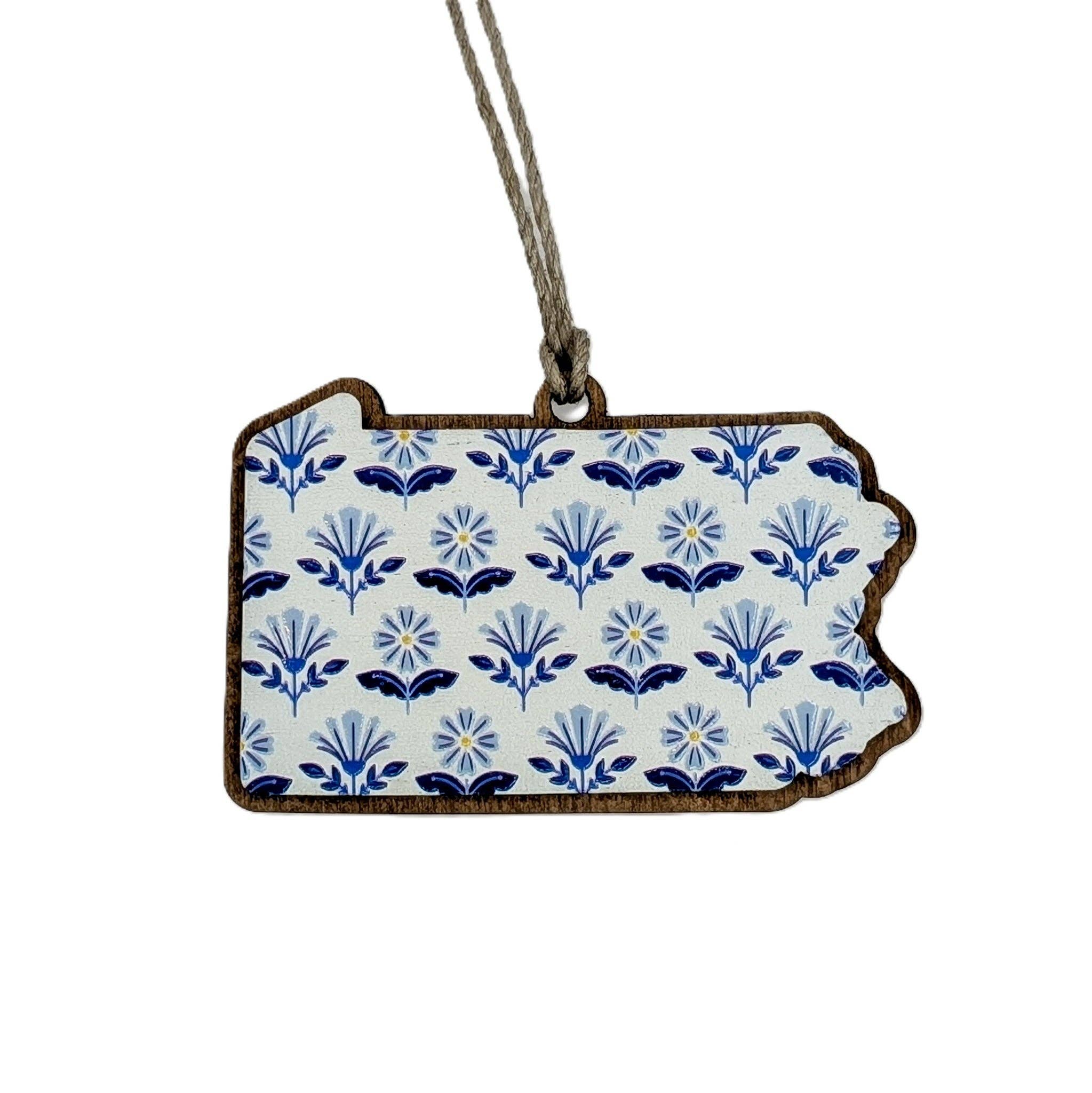 The Little Ornament Shop - Wholesale Ornament - Pennsylvania Mountain Sunrise Ornament3