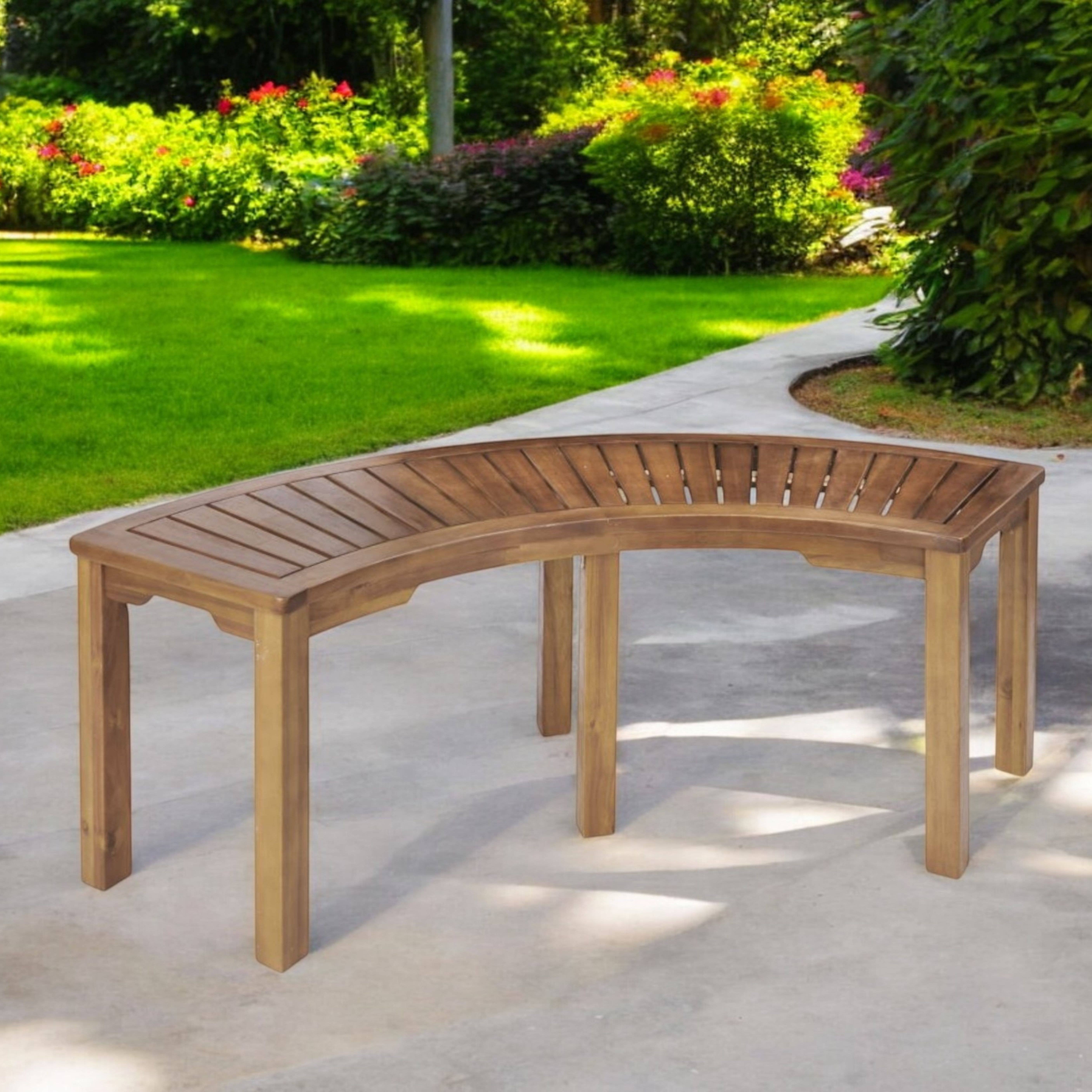 Patio Wise – wholesale Bänk – 5' Böjd Eldstadsbänk1