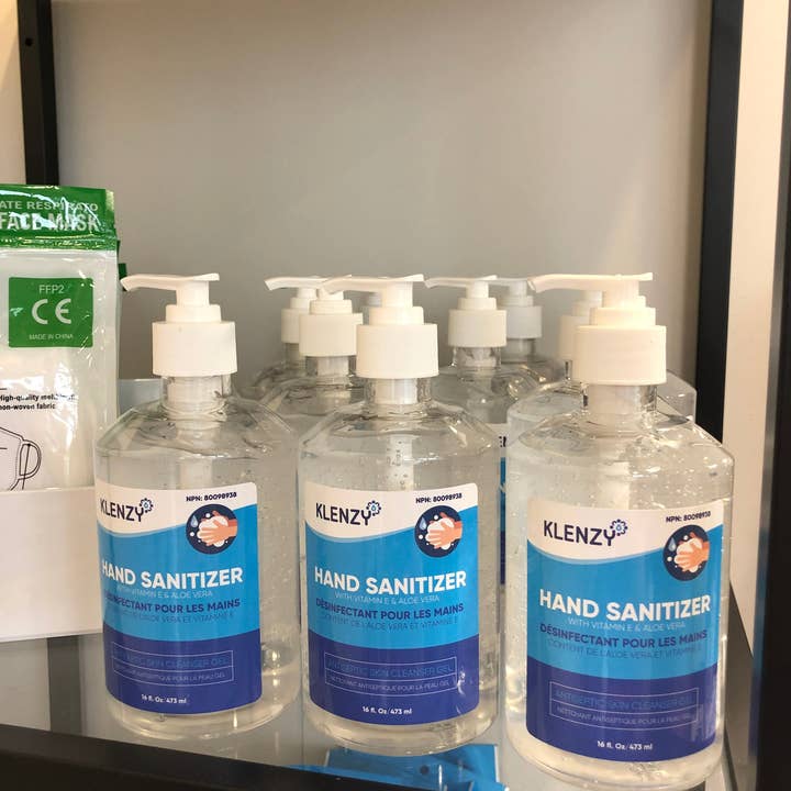 Klenzy - Wholesale Hand sanitiser - Hand Sanitizer with Aloe Vera & Vitamin E - 16 oz1