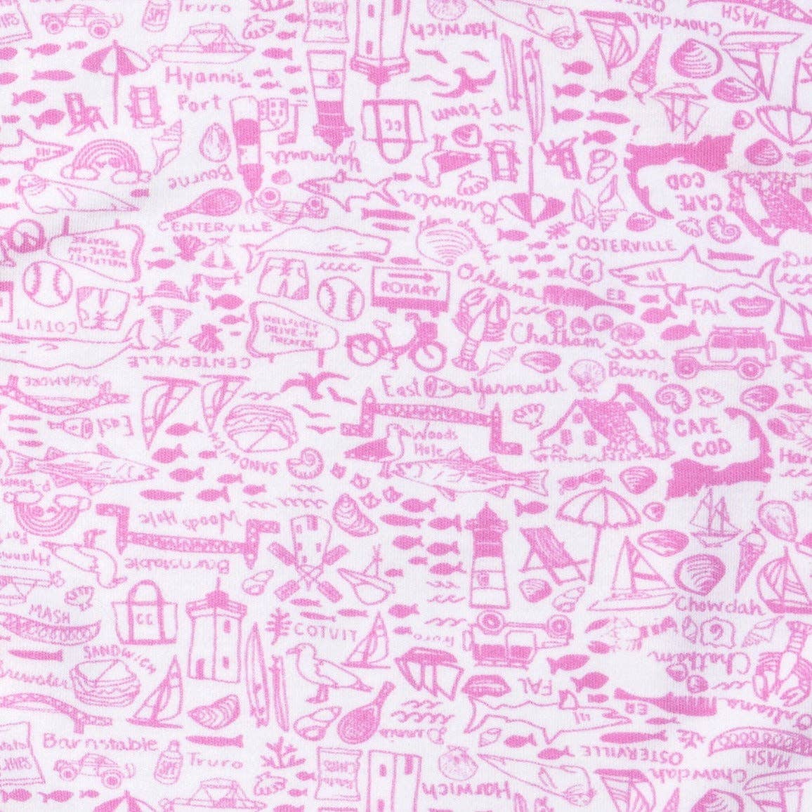 Cape Cod Zip Baby Onesie for wholesale on Faire1