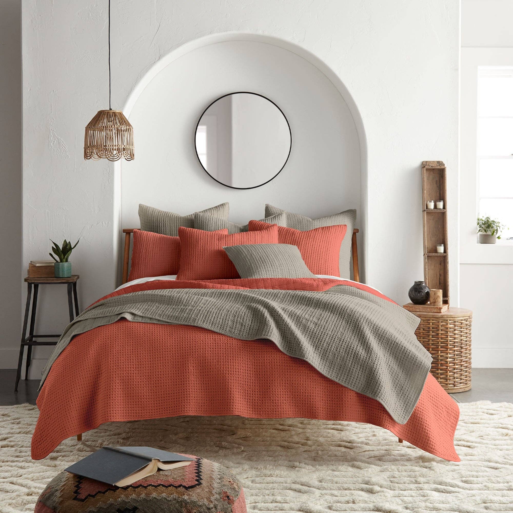 Levtex Home - Vendita all'ingrosso Set di lenzuola - Set trapuntato Mills Waffle54