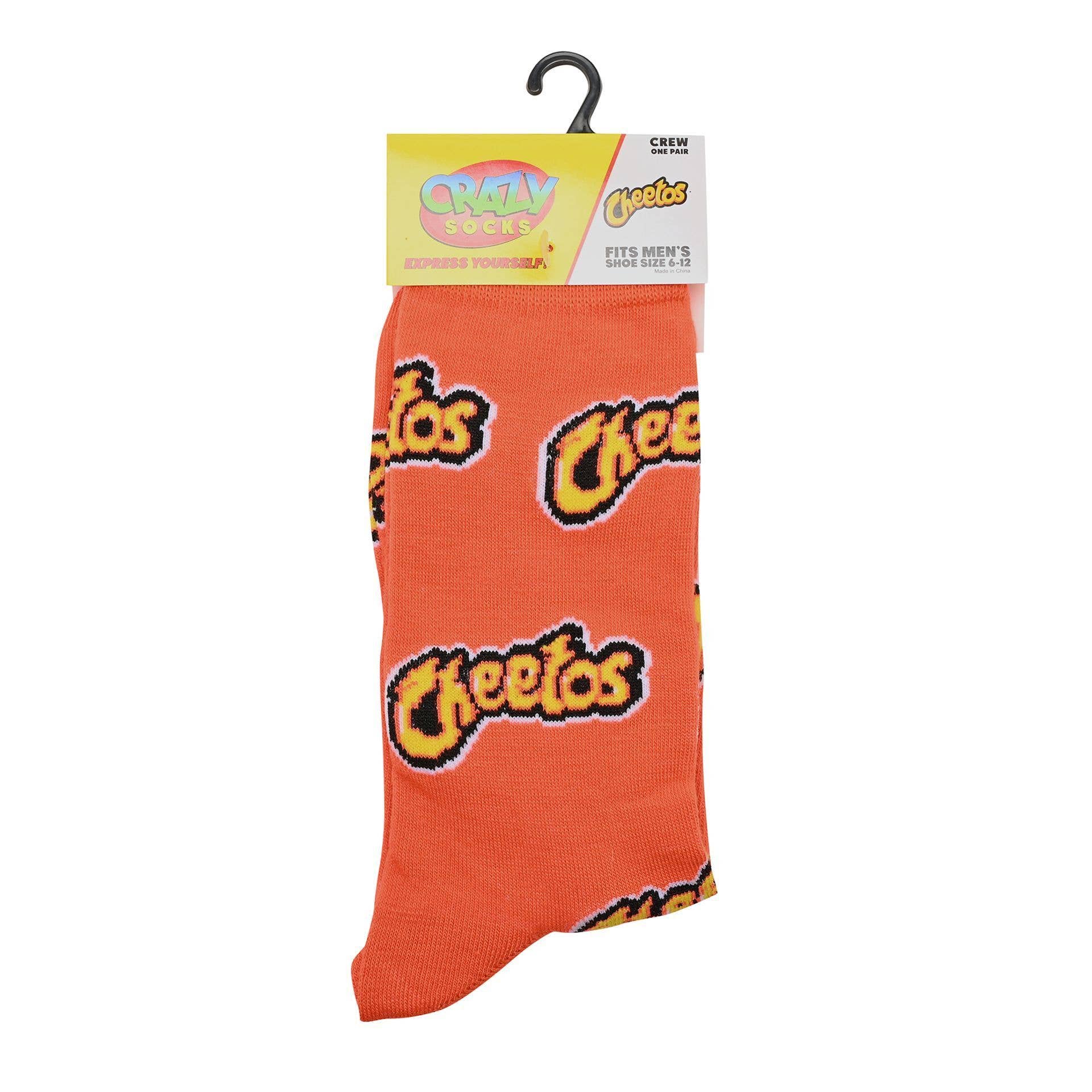 WIDDOP and Co. – Großhandel Socken - Unisex – MULTI 6 Odd Sox Herren Kniestrümpfe „Cheetos“ in Orange2