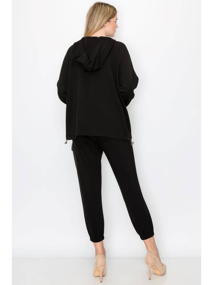 Joh Apparel - Vendita all'ingrosso Giacca - Donna - Giacca con cappuccio in maglia Kari Pointe16