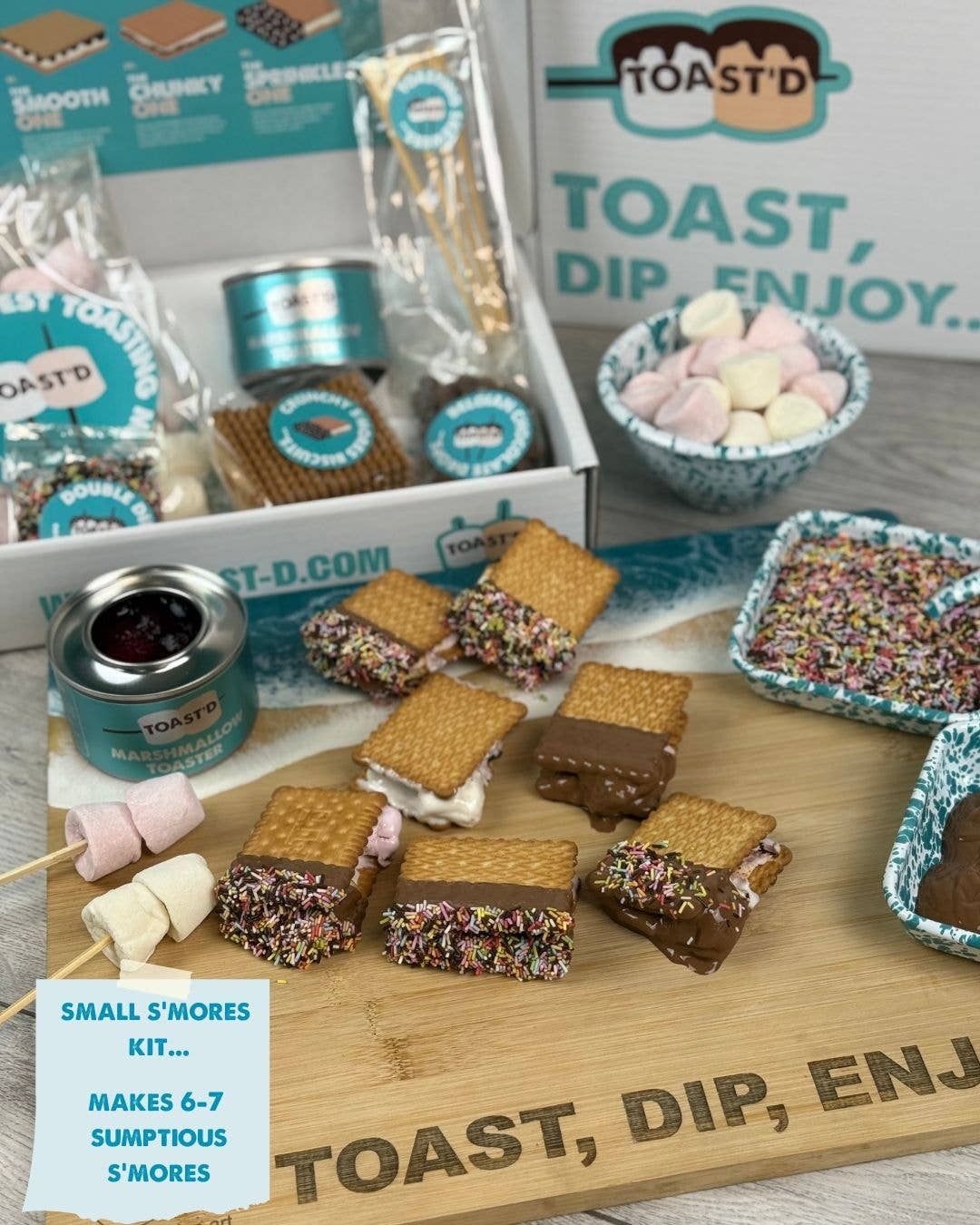 Toast'd – wholesale DIY food kit – S'Mores 'Gifting' Kits6