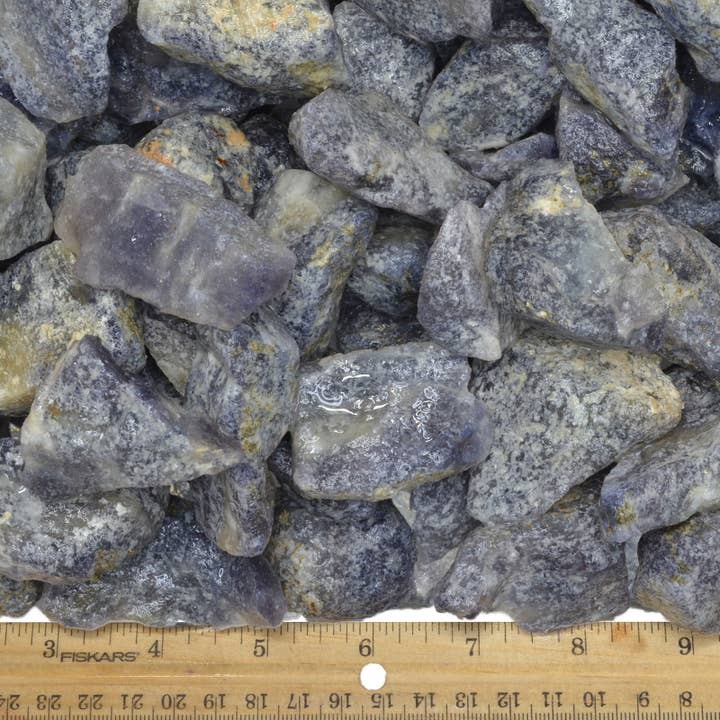 Fantasia Mining - Wholesale Spiritual Stone/Crystal - Rough Iolite - India - Raw Natural Stones (1 lb)