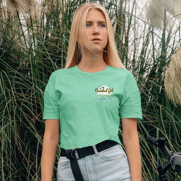 Cherished Girl Womens T-Shirt Be Still for wholesale by Kerusso