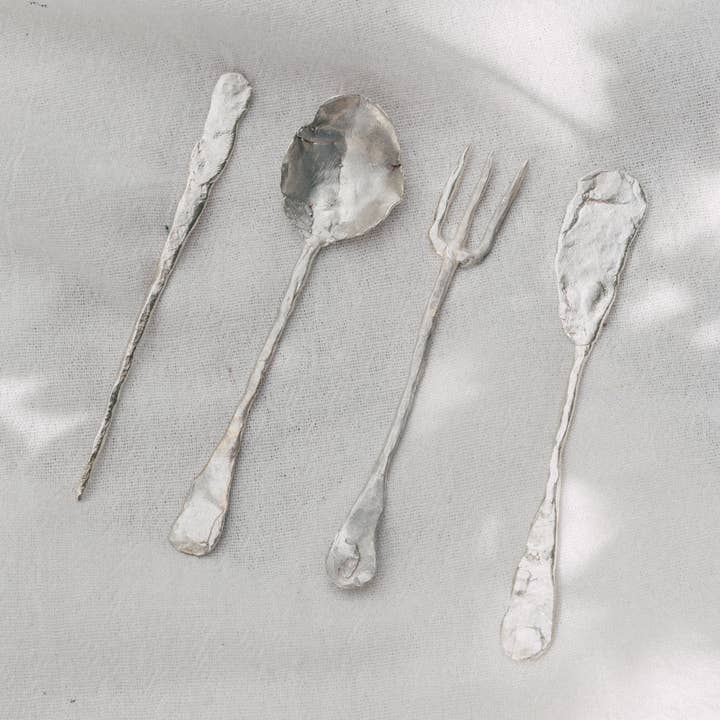 Câpâ - Wholesale Flatware Serving Piece - Simple Utensils - Silver5