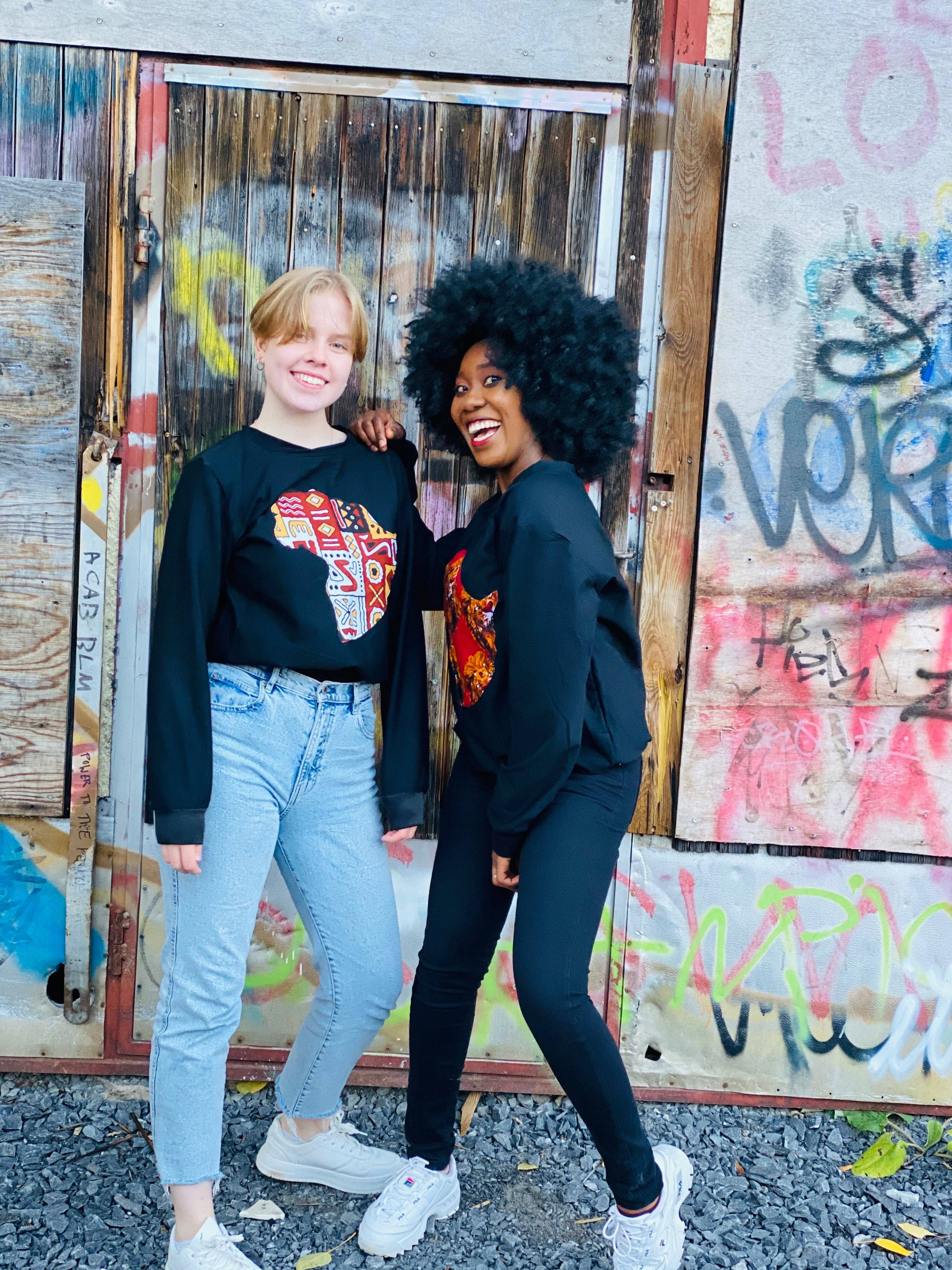 HEYBEAUTYCOLLECTIONS - Wholesale Graphic Sweatshirt - Women's - AWA UNISEX AFRICAN MAP SWEATSHIRTS6