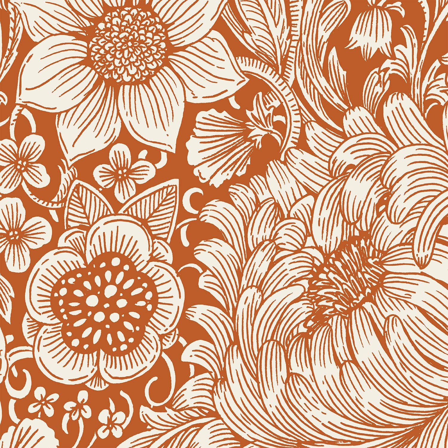 Hester & Cook - Stationery - Wholesale Disposable Napkin - Harvest Bouquet Cocktail Napkin0