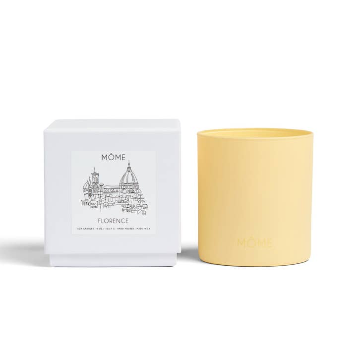 Florence Muse – A Candle of Green Apple & Patchouli for wholesale by Môme Candles