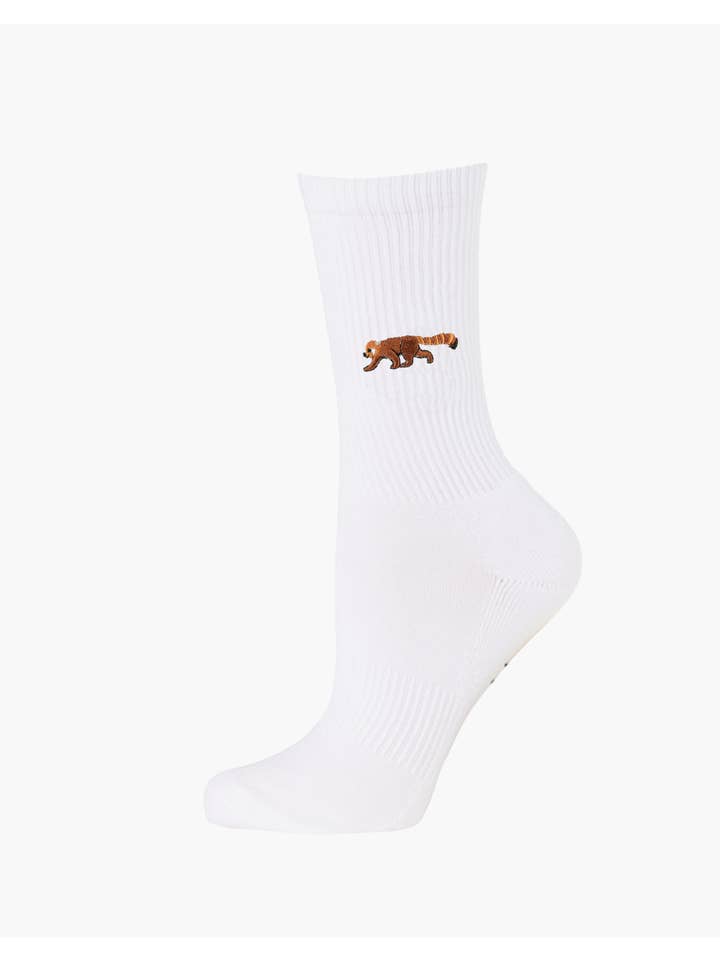 Bamboozld - Wholesale Socks – Women's - WOMENS RED PANDA ZOO CONSERVATION SOCK