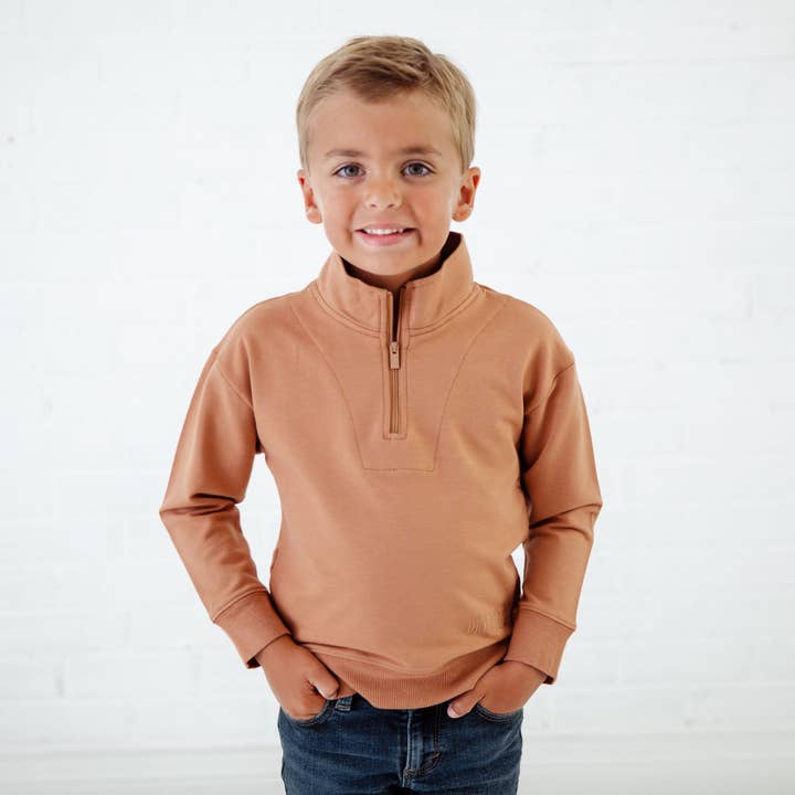 Camel Prep Pullover for wholesale by Dreamiere