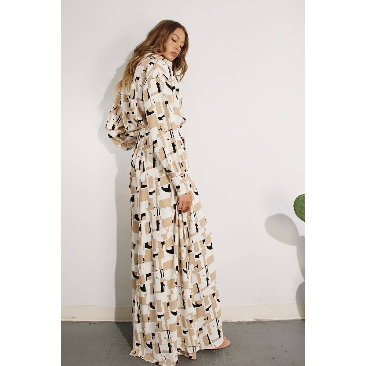 TAUPE MULTI SHIRTS AND PANTS SEST for wholesale on Faire12