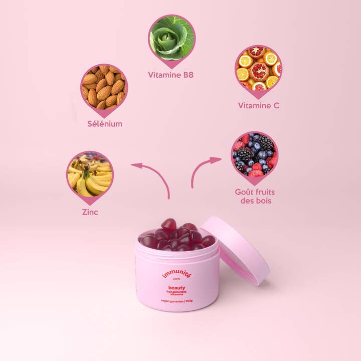 Immunité Paris - Wholesale Oral Supplement/Vitamin - Beauty gummies8