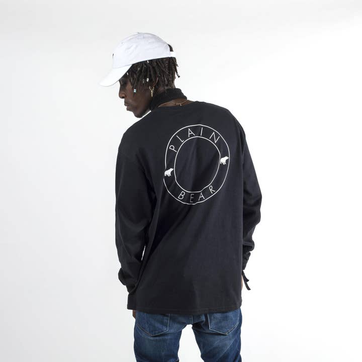 Parte delantera y trasera: manga larga para venta al por mayor de Plain Bear