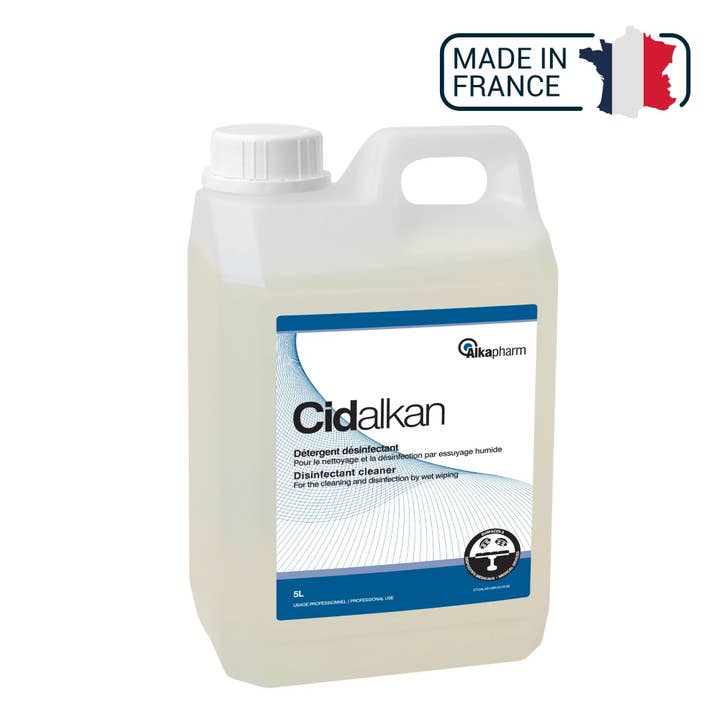 My Podologie - Wholesale Multi-Surface Cleaner - Cidalkan - Disinfectant Detergent - 2 packagings - ALKAPHARM1