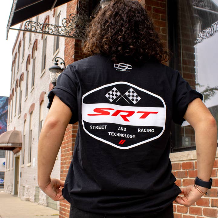 T-shirt SRT Flags pour homme (noir) pour la vente par Detroit Shirt Co.