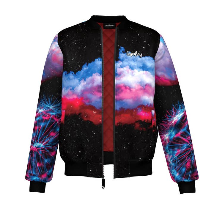 Floating In Space Bomber Jacket for wholesale by FreshHoods