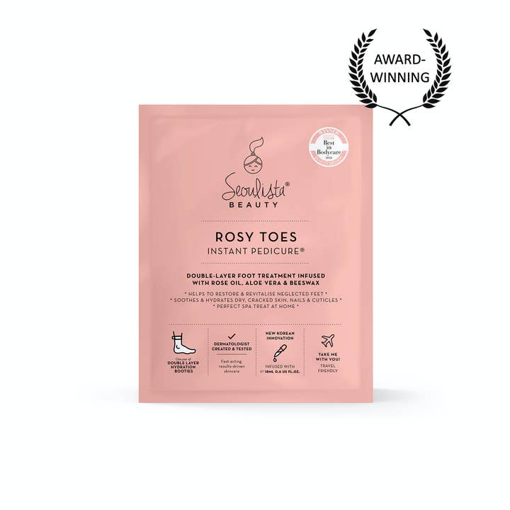 Seoulista Beauty Rosy Toes Instant Pedciure Non Sleeved for wholesale by Seoulista