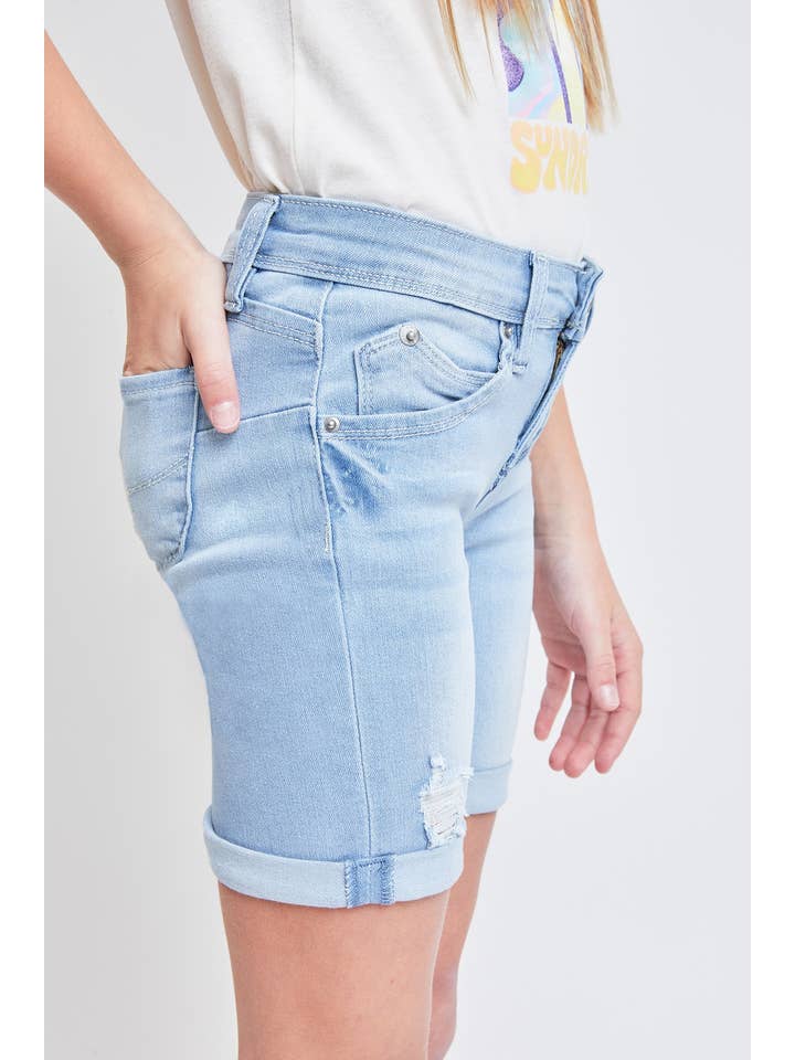 YMI - Wholesale Shorts - Kids - Girls WannaBettaFit Mid-Rise Bike Shorts