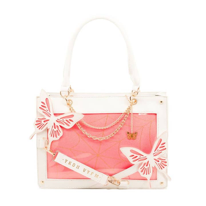 SALINA TRADING INC - Wholesale Top Handle Bag - Women's - Women Fashion Creative Gothic Maze Butterfly Handbag12