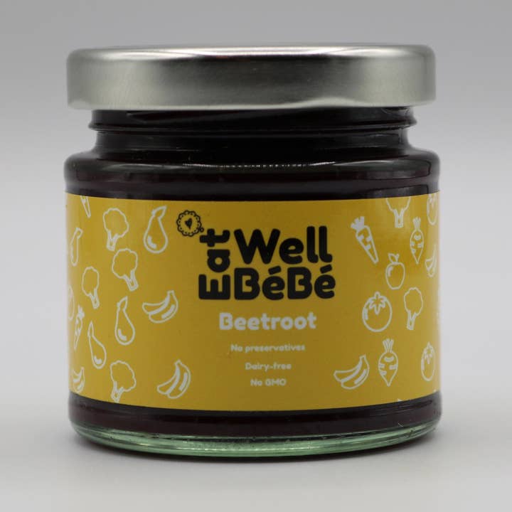 Purée - Beetroot for wholesale by Eat Well Bebe
