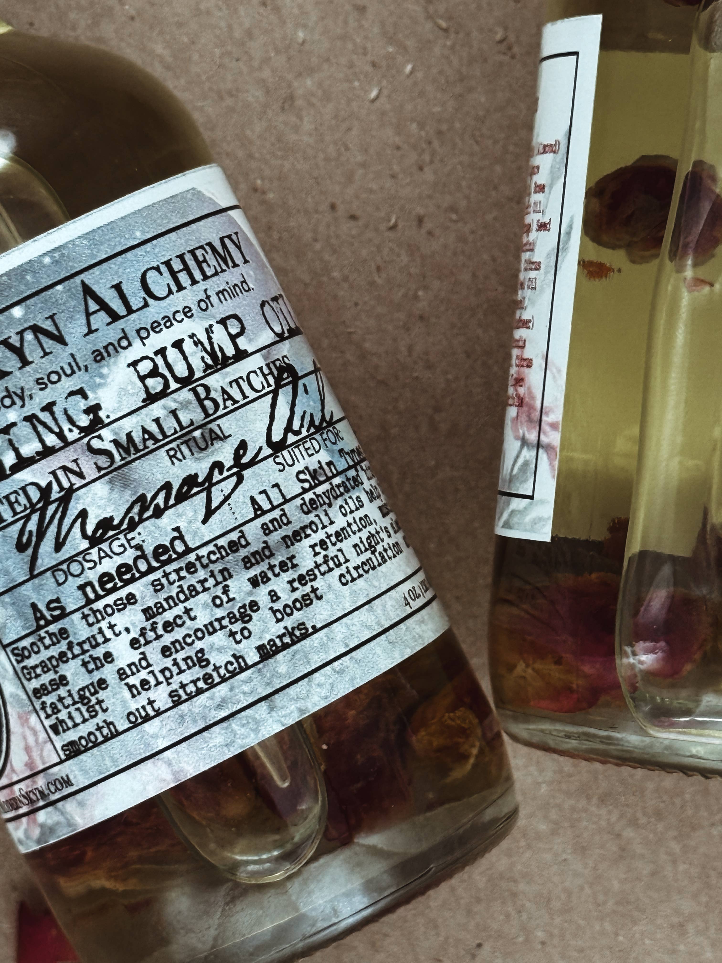 Modern Skyn Alchemy LLC. - Vente Huile et beurre pour le ventre – maternité - Huile hydratante pour les bosses2