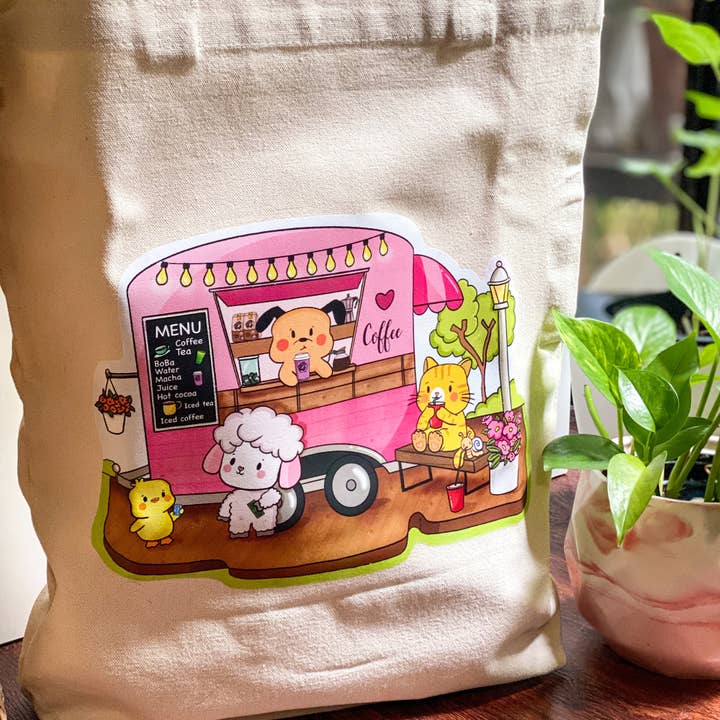 Tragetasche „Drinks with Friends“ für den Großhandel von Jollitypop