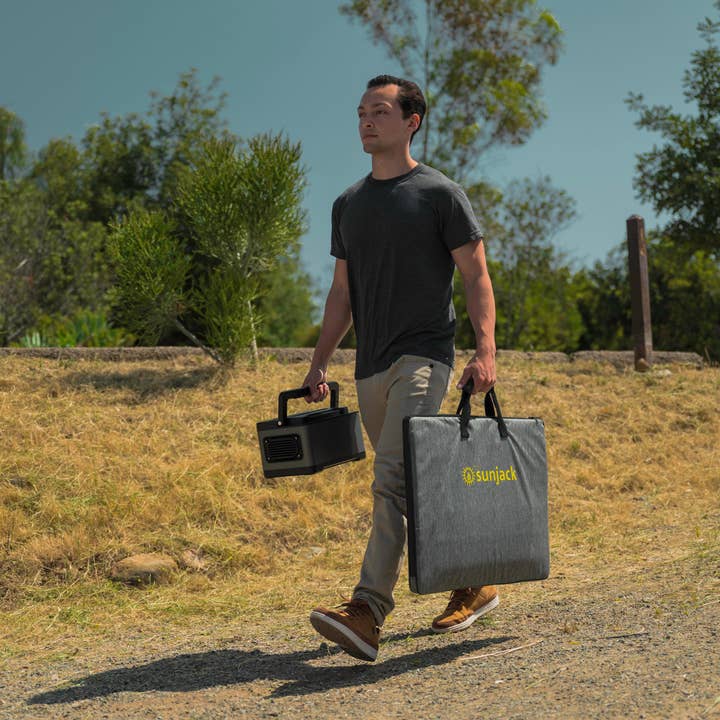 SunJack - Wholesale Portable Charger - SunJack 120 Watt Portable Solar Panel Charger7