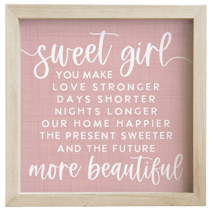 Sweet Girl Pink - Rustieke lijsten voor wholesale door Sincere Surroundings