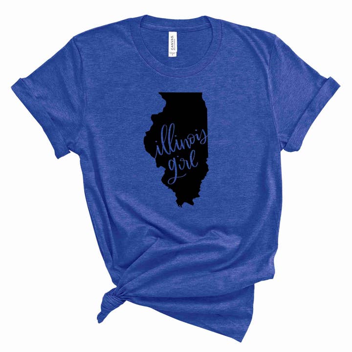 Illinois Girl - Graphic tee for wholesale by Jasie Blanks