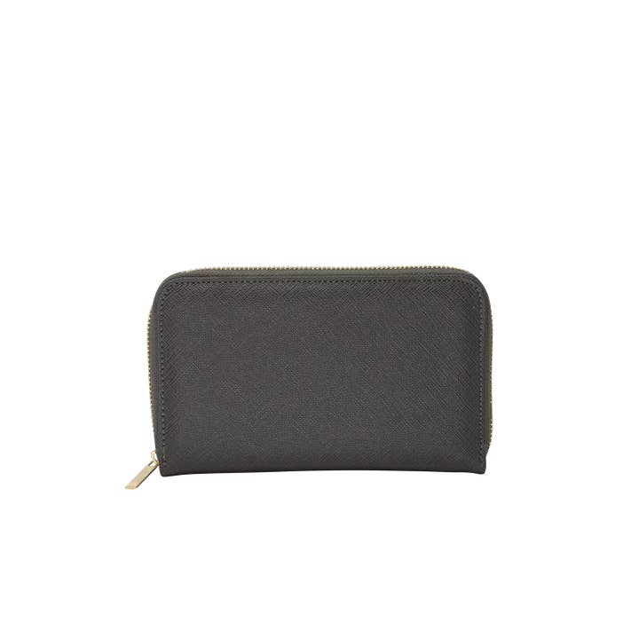 Portefeuille The Everyday - Gris acier pour la vente par York and Grace