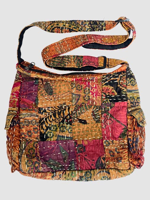 Patchwork Crossbody Bag (CODE-743) for wholesale by Kathmandu Imports