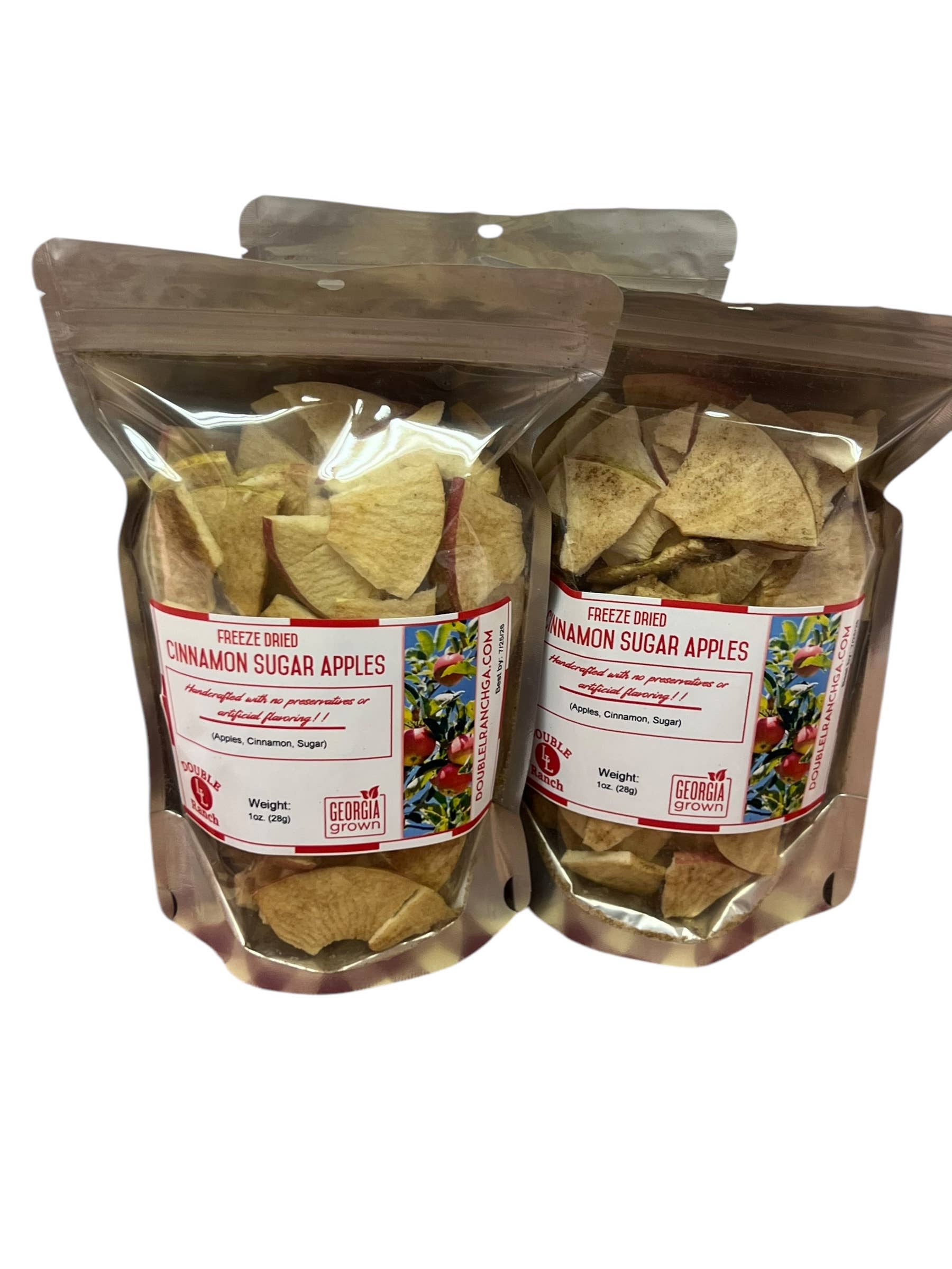 Double L Ranch - Wholesale Dried/Dehydrated Fruit - Cinnamon Sugar Apples, Freeze Dried1