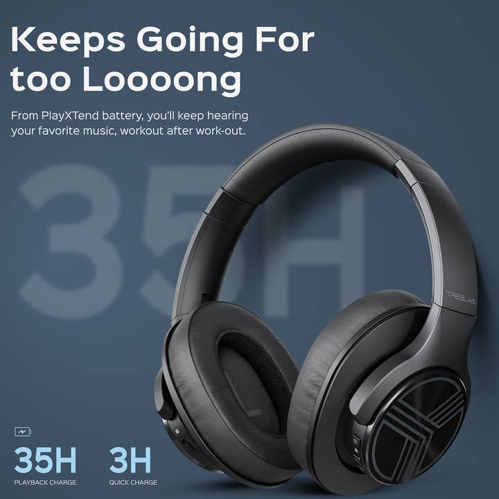 Productech - Wholesale Headphones - TREBLAB Z2 Active Noise Cancelling Workout Headphones