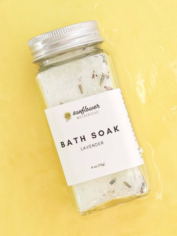 Badschuim | Ontspannend Mama Lavender Epsom-bad voor wholesale door Sunflower Motherhood
