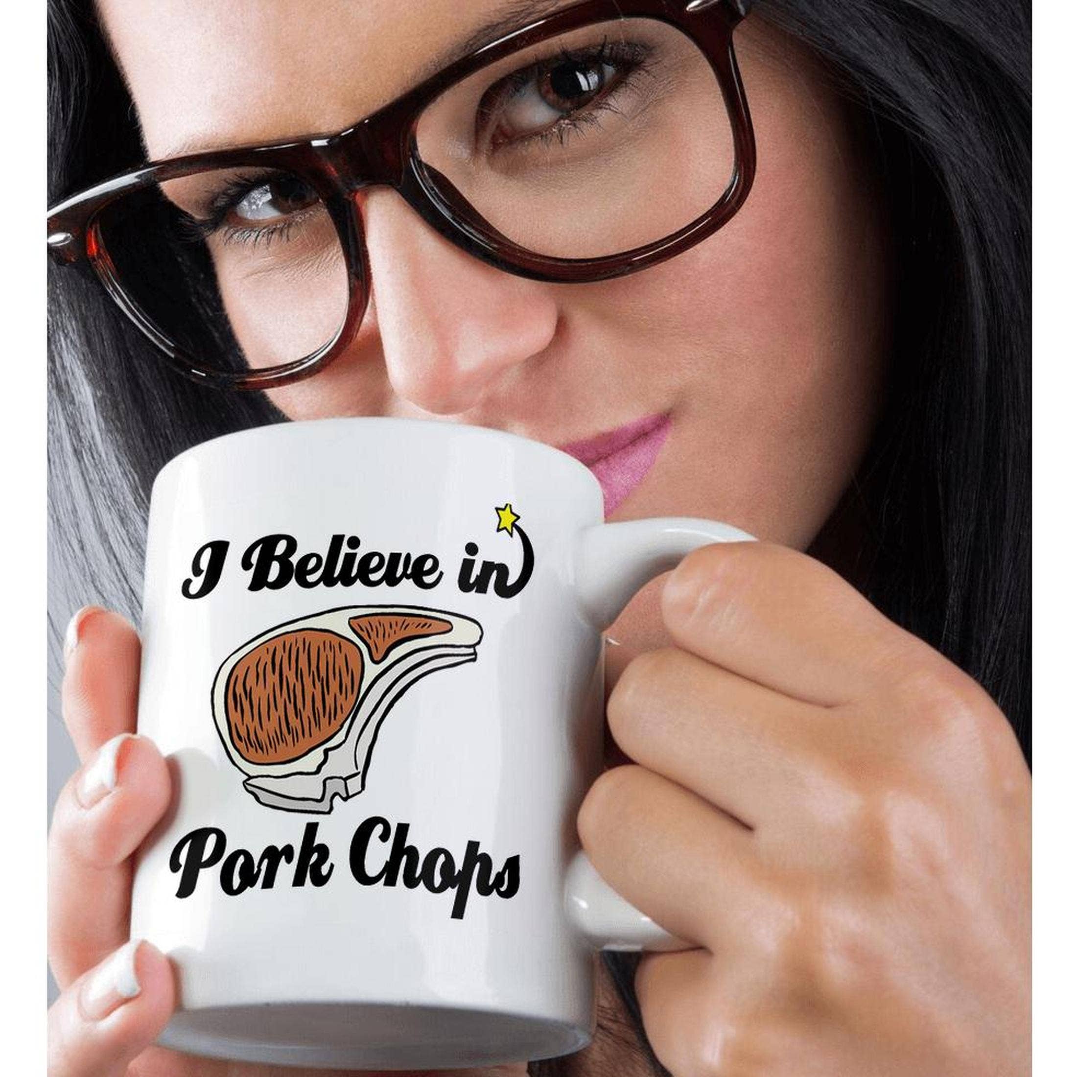 3dRose - Wholesale Coffee Mug - 3dRose, I Believe In Pork Chops, Mug8