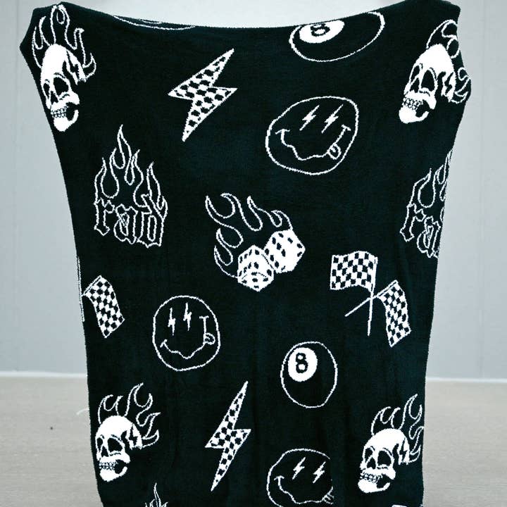 Wild Ride Blanket for wholesale by GREEDY BABY