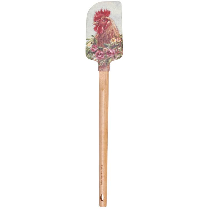 Primitives by Kathy - Wholesale Kitchen Tool/Gadget - Floral Chicken Spatula