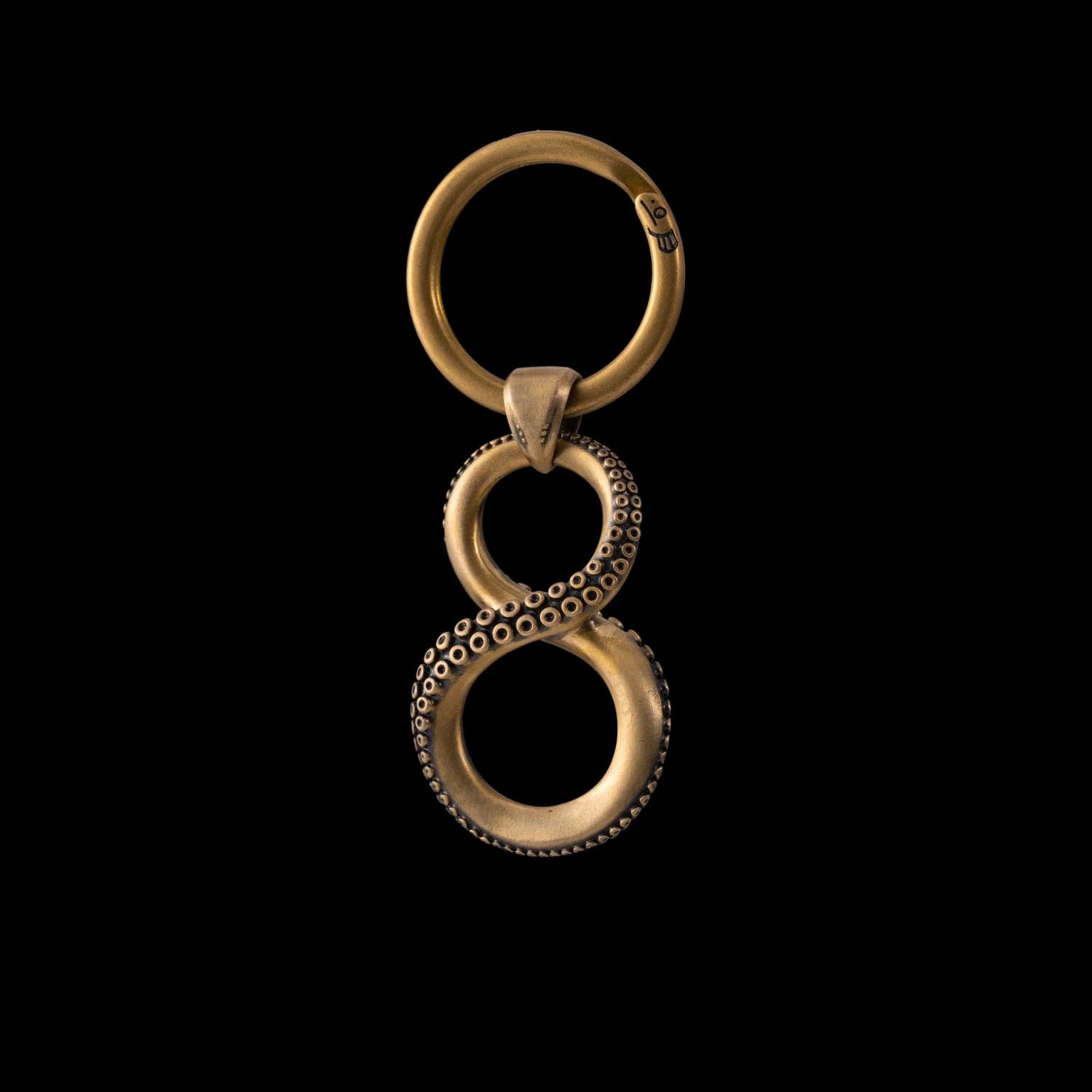 Coppertist.wu - Wholesale Sleutelhanger - Uniseks - Octopus Infinity Sleutelhanger【Verzending over 4 weken】