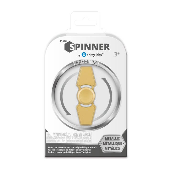 Antsy Labs - Wholesale Fidget Toy - Kids - Fidget Spinner (Metallic Series)