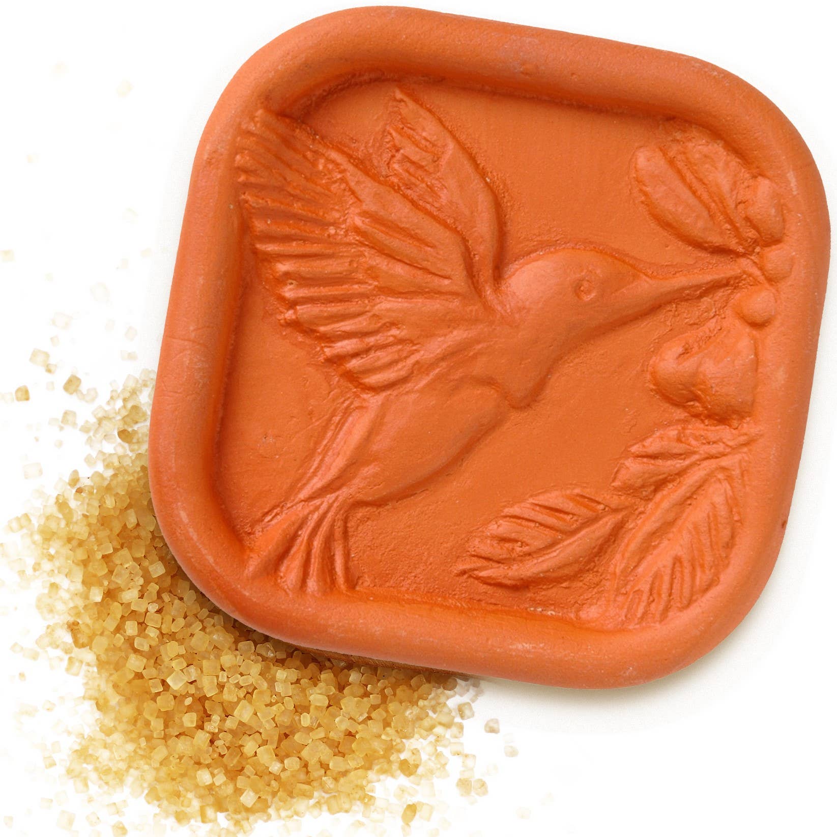 JBK Pottery - Wholesale Kitchen Tool/Gadget - Brown Sugar Saver - Hummingbird Design4