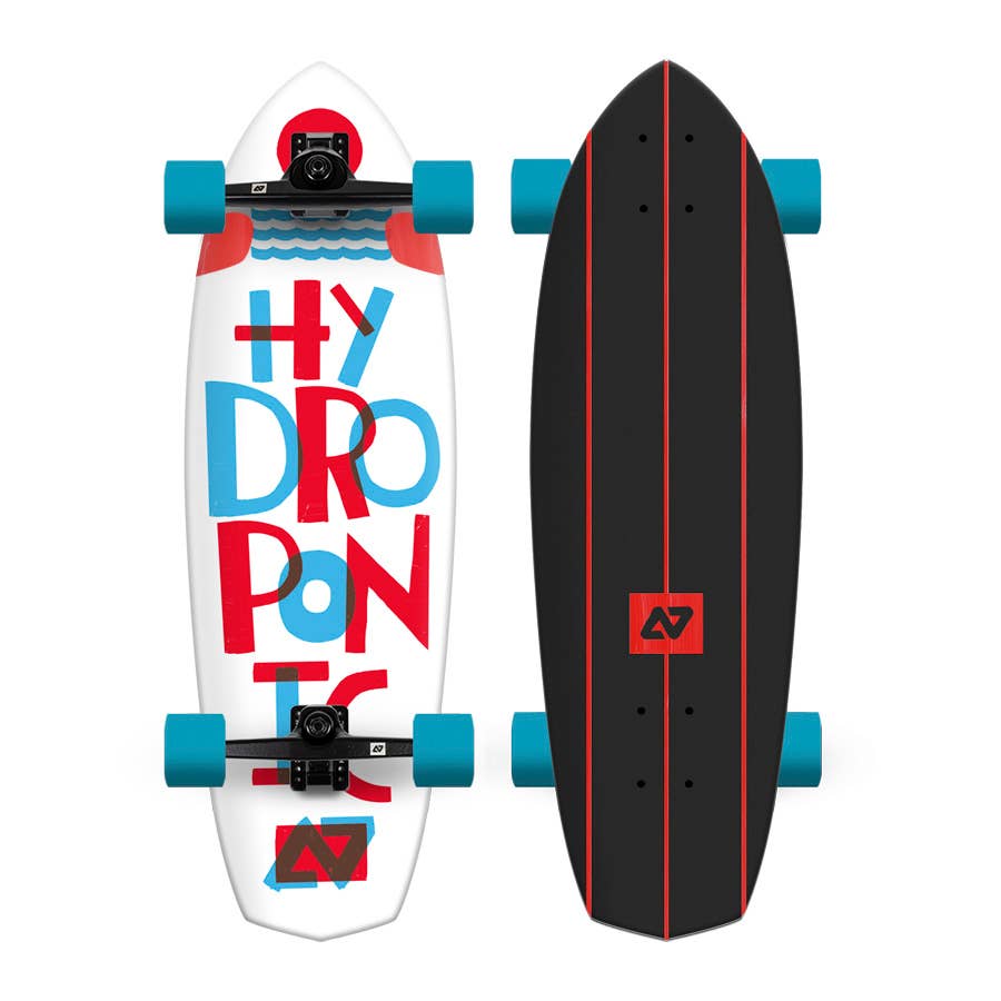 Hydroponic – Prancha de skate por atacado – DIAMANTE 02 TIPE BRANCO0