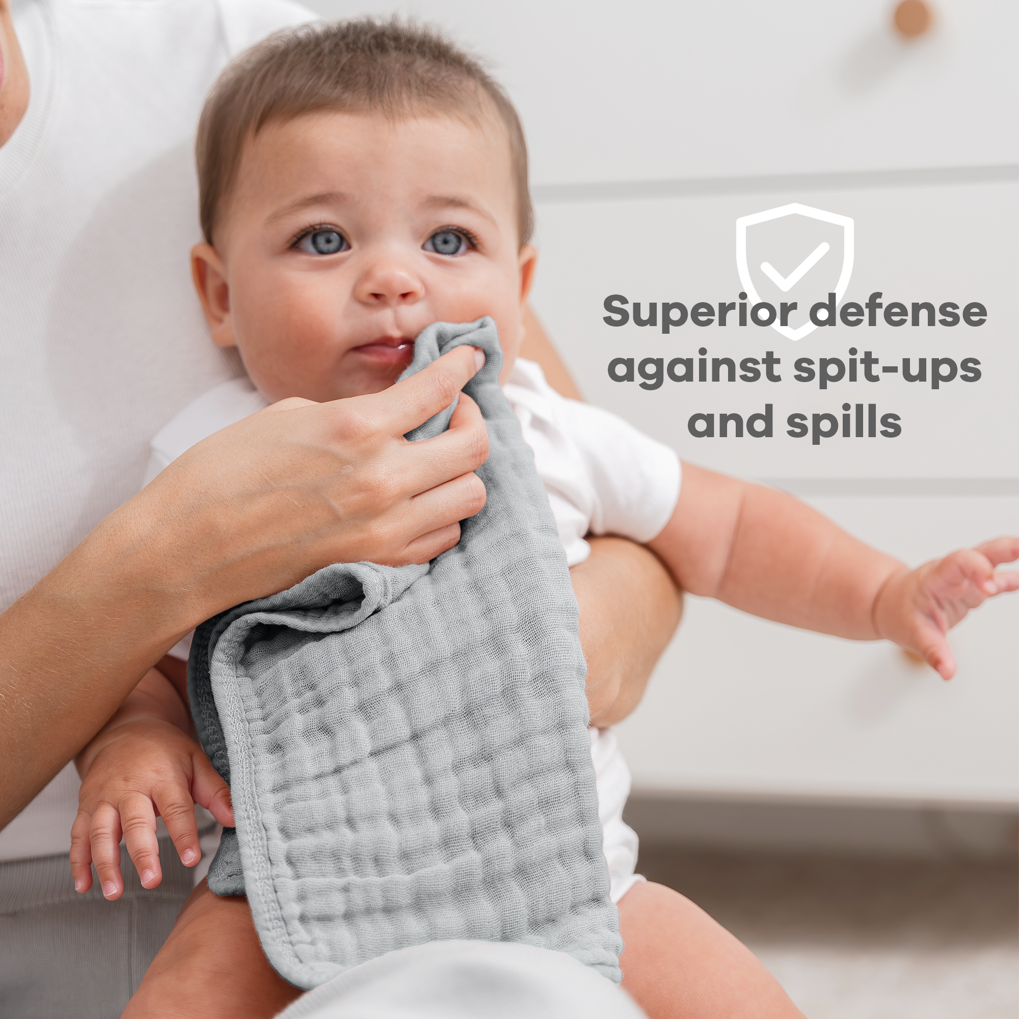 Comfy Cubs - Wholesale Burp Cloth - Baby - Baby Burp Cloths - 100% Muslin Cotton by Comfy Cubs136