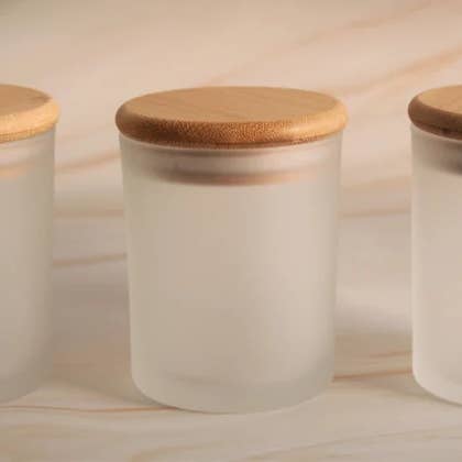 MATIREKA - Wholesale Candle Holder - 7 OZ Jars ( 12 pcs )3