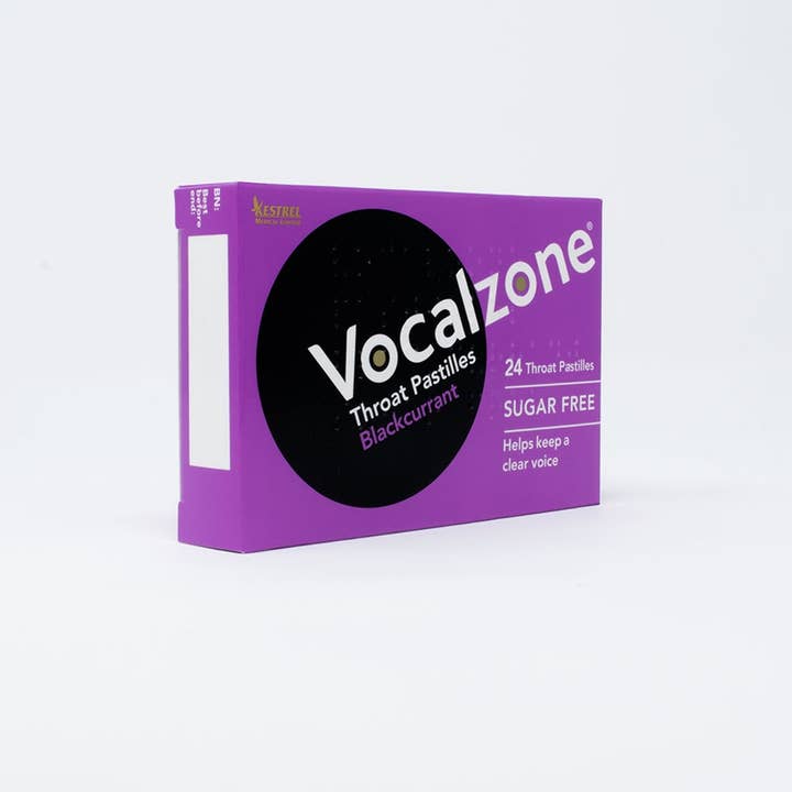 Vocalzone – wholesale Oralt tillskott/Vitamin – Vocalzone Halspastiller — Svarta vinbär Sockerfri3