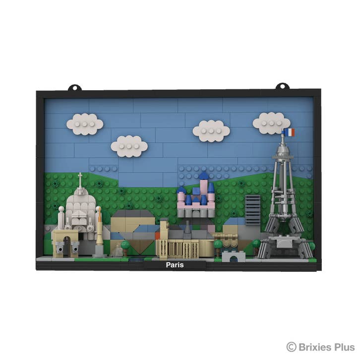 Postal BRIXIES Plus Paris por atacado de Brixies